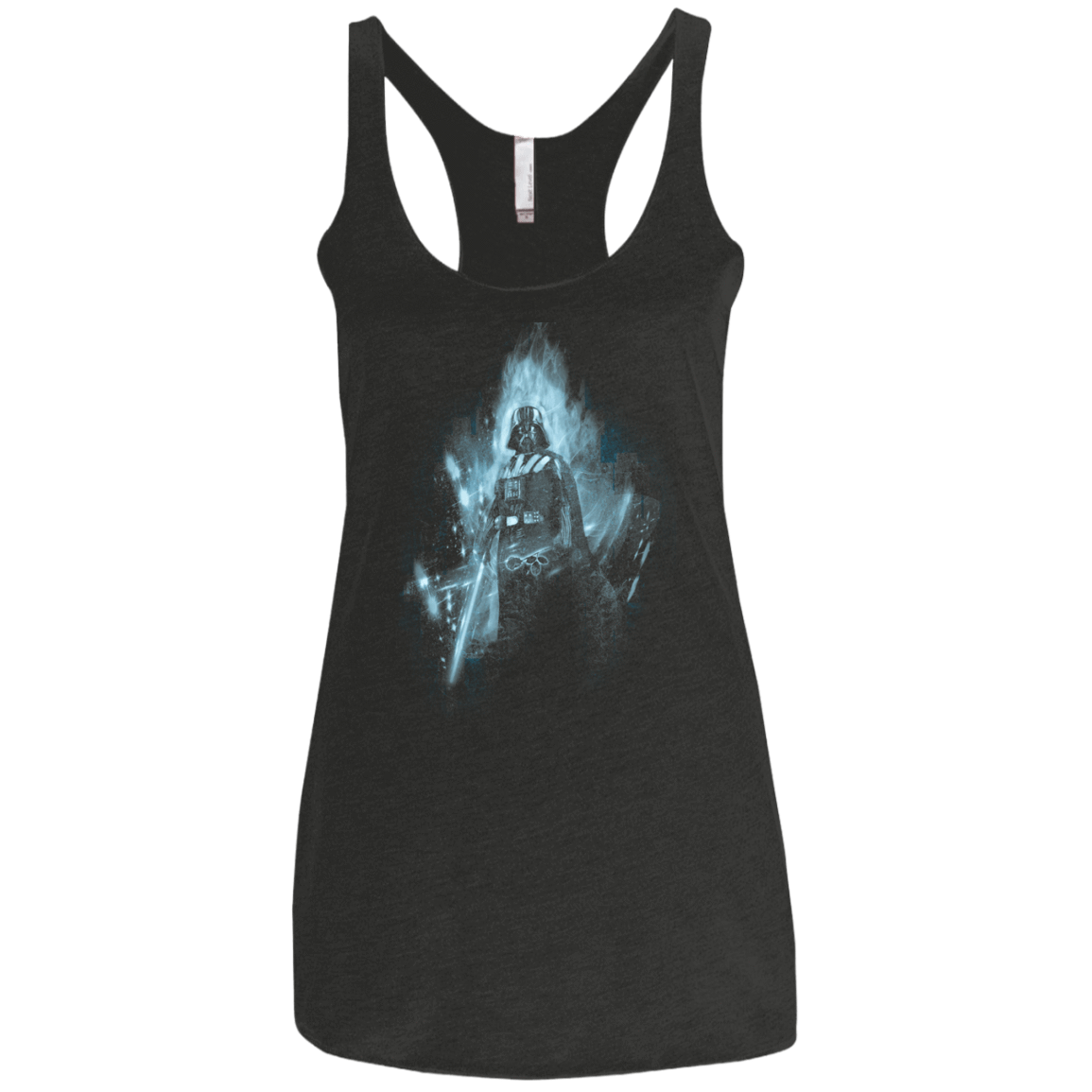 T-Shirts Vintage Black / X-Small Dark Matador blue version Women's Triblend Racerback Tank