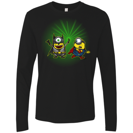 T-Shirts Black / Small Dark Minion VS False God Men's Premium Long Sleeve
