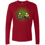T-Shirts Cardinal / Small Dark Minion VS False God Men's Premium Long Sleeve
