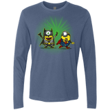 T-Shirts Indigo / Small Dark Minion VS False God Men's Premium Long Sleeve