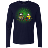 T-Shirts Midnight Navy / Small Dark Minion VS False God Men's Premium Long Sleeve