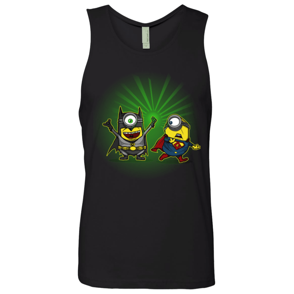 T-Shirts Black / Small Dark Minion VS False God Men's Premium Tank Top