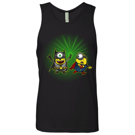 T-Shirts Black / Small Dark Minion VS False God Men's Premium Tank Top