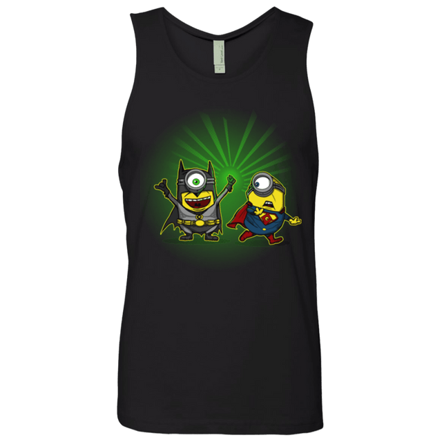 T-Shirts Black / Small Dark Minion VS False God Men's Premium Tank Top