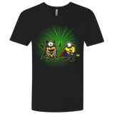T-Shirts Black / X-Small Dark Minion VS False God Men's Premium V-Neck