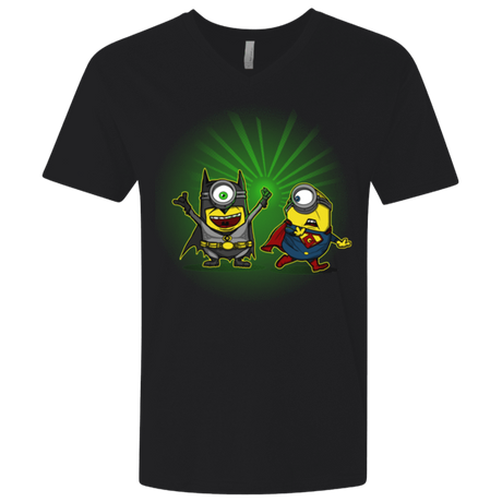 T-Shirts Black / X-Small Dark Minion VS False God Men's Premium V-Neck