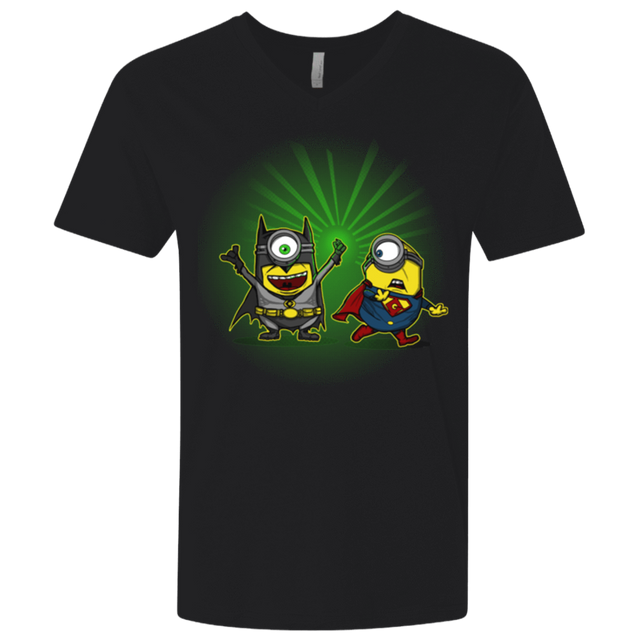 T-Shirts Black / X-Small Dark Minion VS False God Men's Premium V-Neck