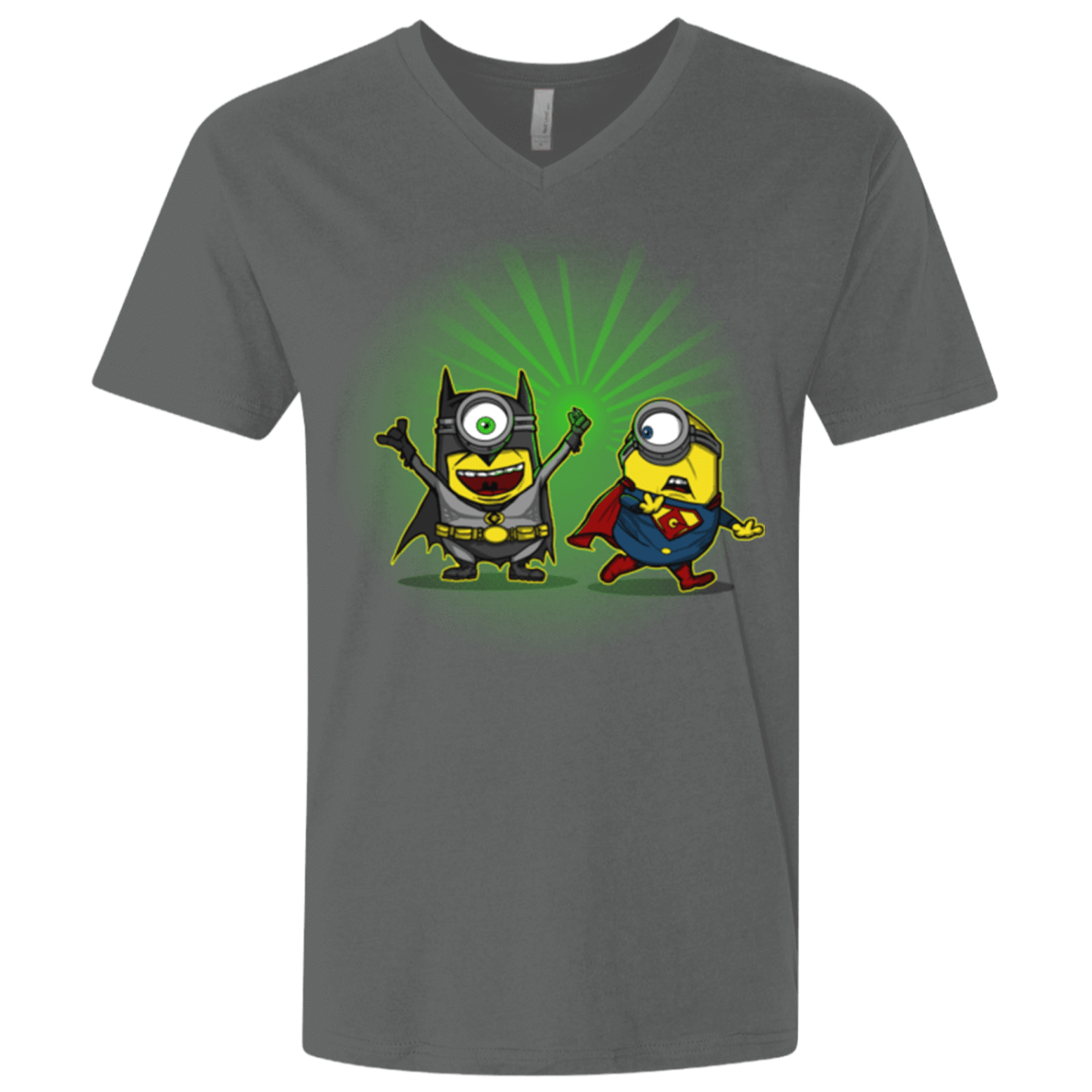 T-Shirts Heavy Metal / X-Small Dark Minion VS False God Men's Premium V-Neck