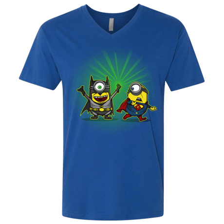 T-Shirts Royal / X-Small Dark Minion VS False God Men's Premium V-Neck