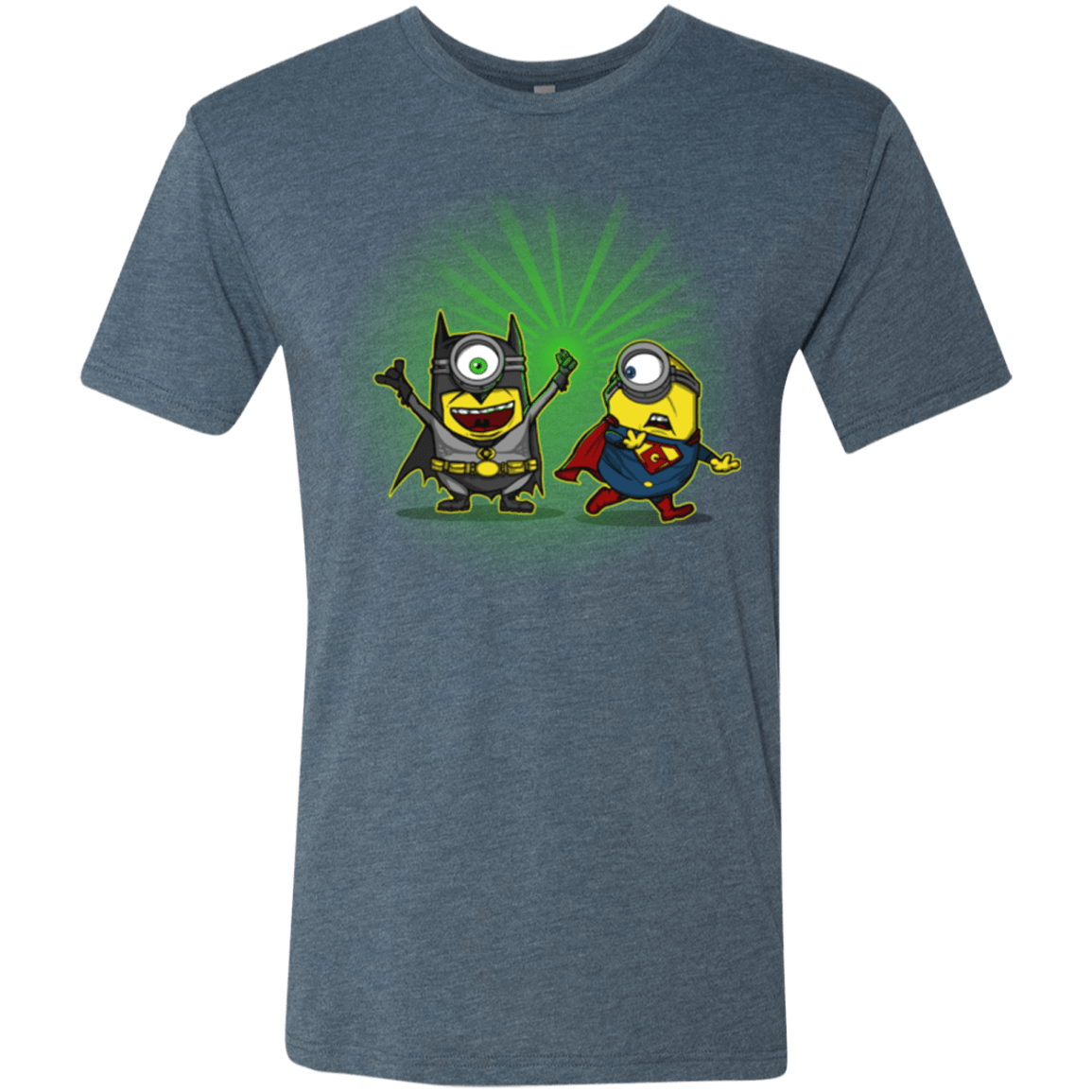 T-Shirts Indigo / Small Dark Minion VS False God Men's Triblend T-Shirt