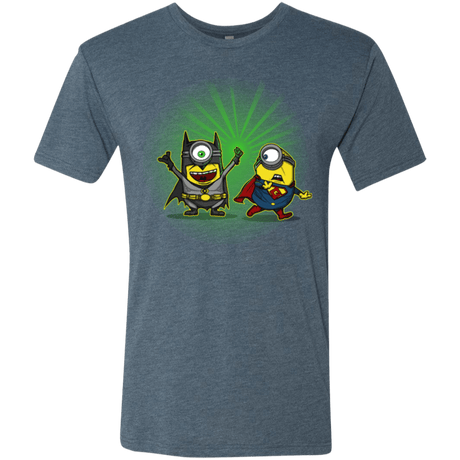 T-Shirts Indigo / Small Dark Minion VS False God Men's Triblend T-Shirt