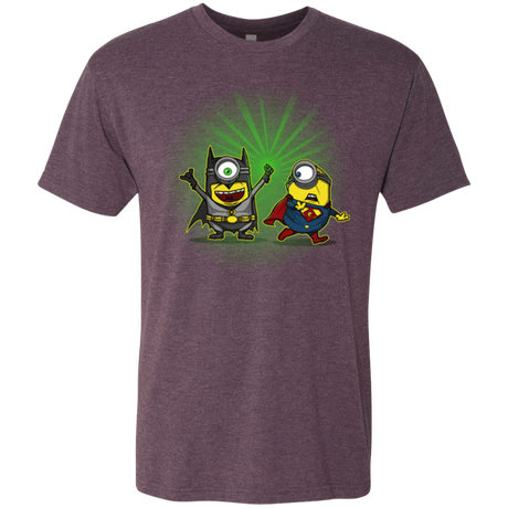 T-Shirts Vintage Purple / Small Dark Minion VS False God Men's Triblend T-Shirt
