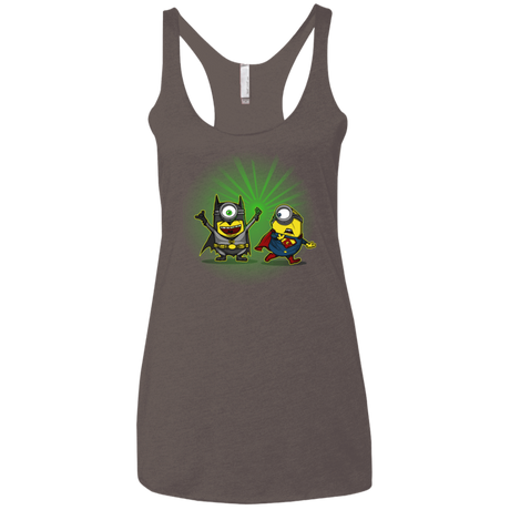 T-Shirts Macchiato / X-Small Dark Minion VS False God Women's Triblend Racerback Tank