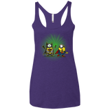 T-Shirts Purple Rush / X-Small Dark Minion VS False God Women's Triblend Racerback Tank