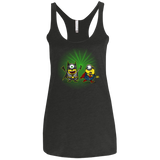 T-Shirts Vintage Black / X-Small Dark Minion VS False God Women's Triblend Racerback Tank