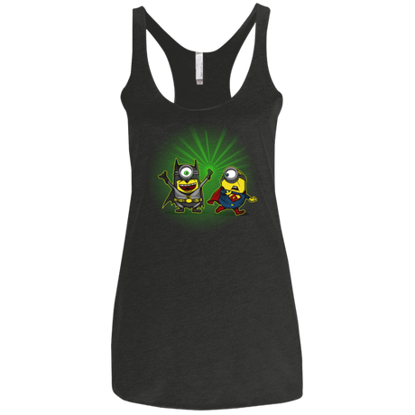 T-Shirts Vintage Black / X-Small Dark Minion VS False God Women's Triblend Racerback Tank