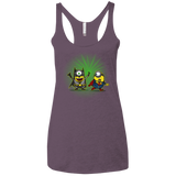 T-Shirts Vintage Purple / X-Small Dark Minion VS False God Women's Triblend Racerback Tank