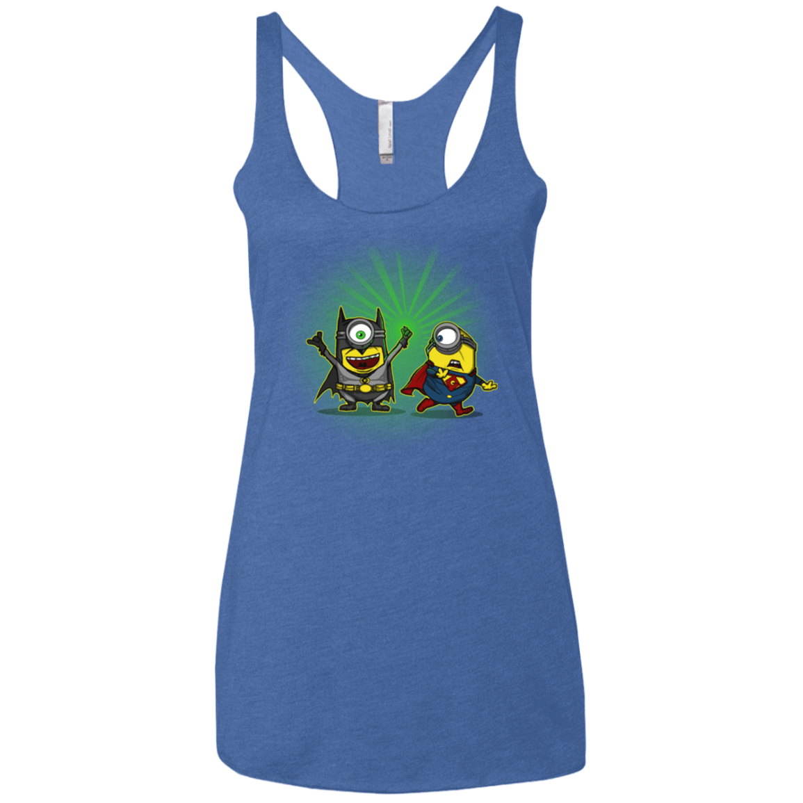 T-Shirts Vintage Royal / X-Small Dark Minion VS False God Women's Triblend Racerback Tank