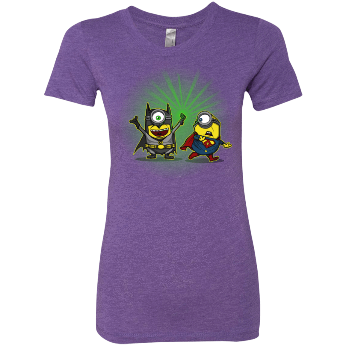 T-Shirts Purple Rush / Small Dark Minion VS False God Women's Triblend T-Shirt