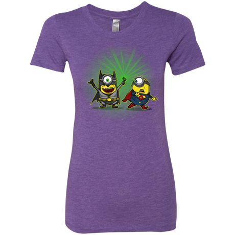 T-Shirts Purple Rush / Small Dark Minion VS False God Women's Triblend T-Shirt