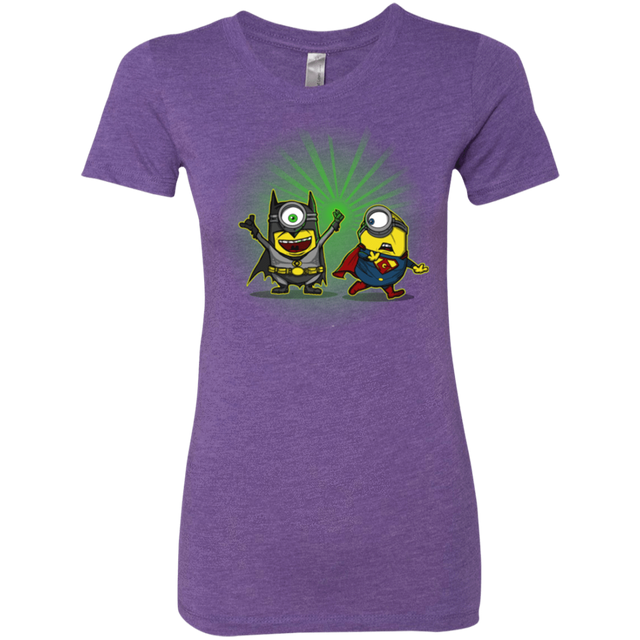 T-Shirts Purple Rush / Small Dark Minion VS False God Women's Triblend T-Shirt