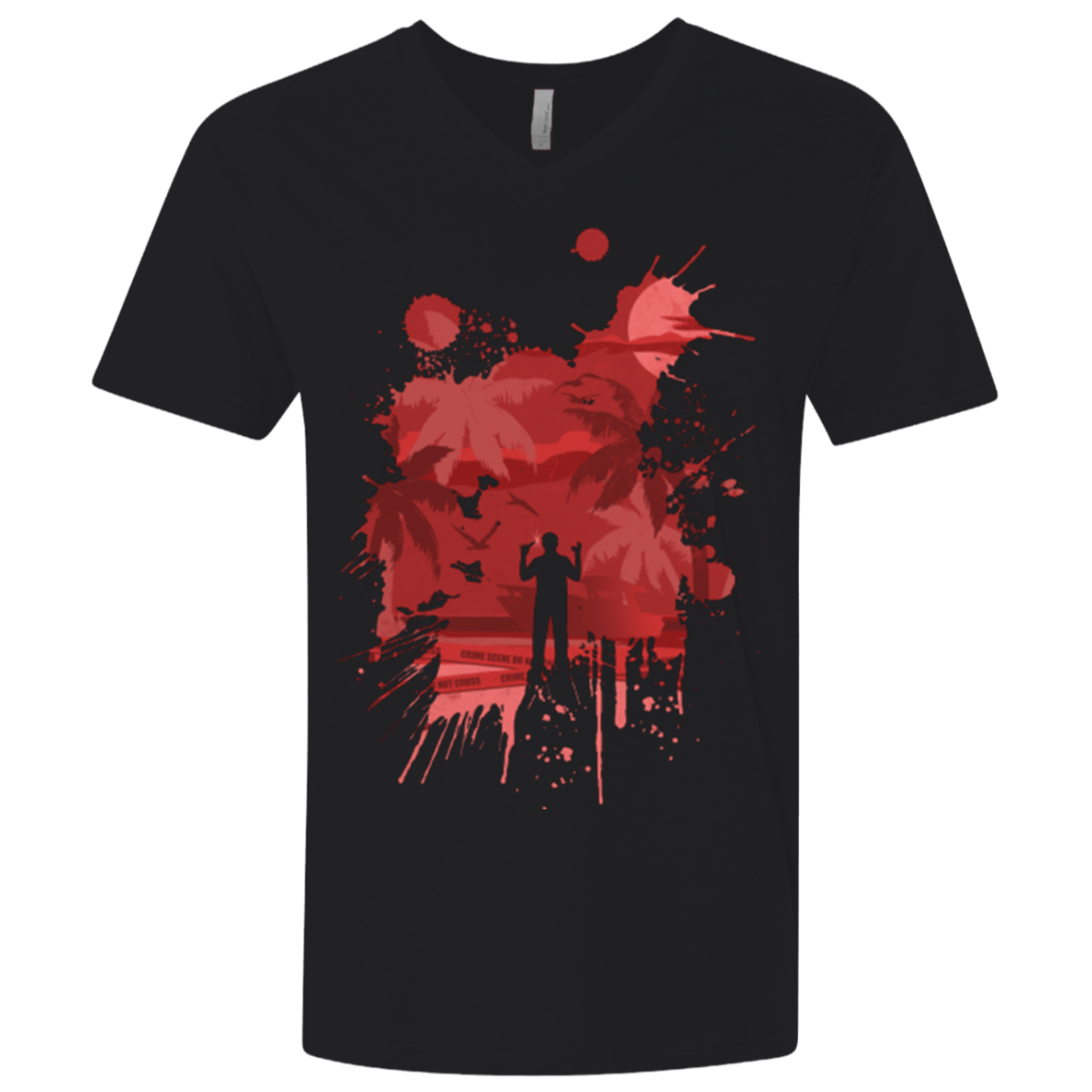 T-Shirts Black / X-Small Dark Passenger Men's Premium V-Neck