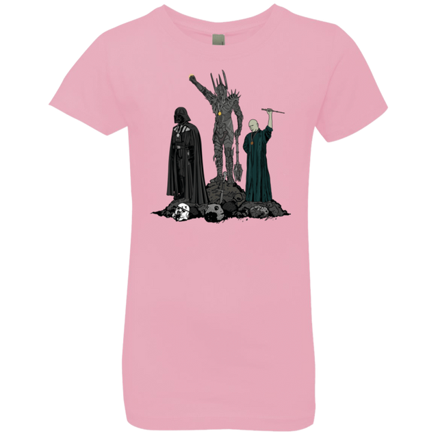 T-Shirts Light Pink / YXS Dark Power Girls Premium T-Shirt