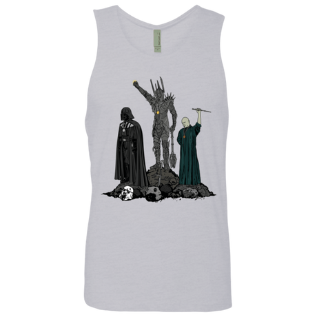 T-Shirts Heather Grey / Small Dark Power Men's Premium Tank Top