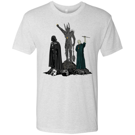 T-Shirts Heather White / Small Dark Power Men's Triblend T-Shirt