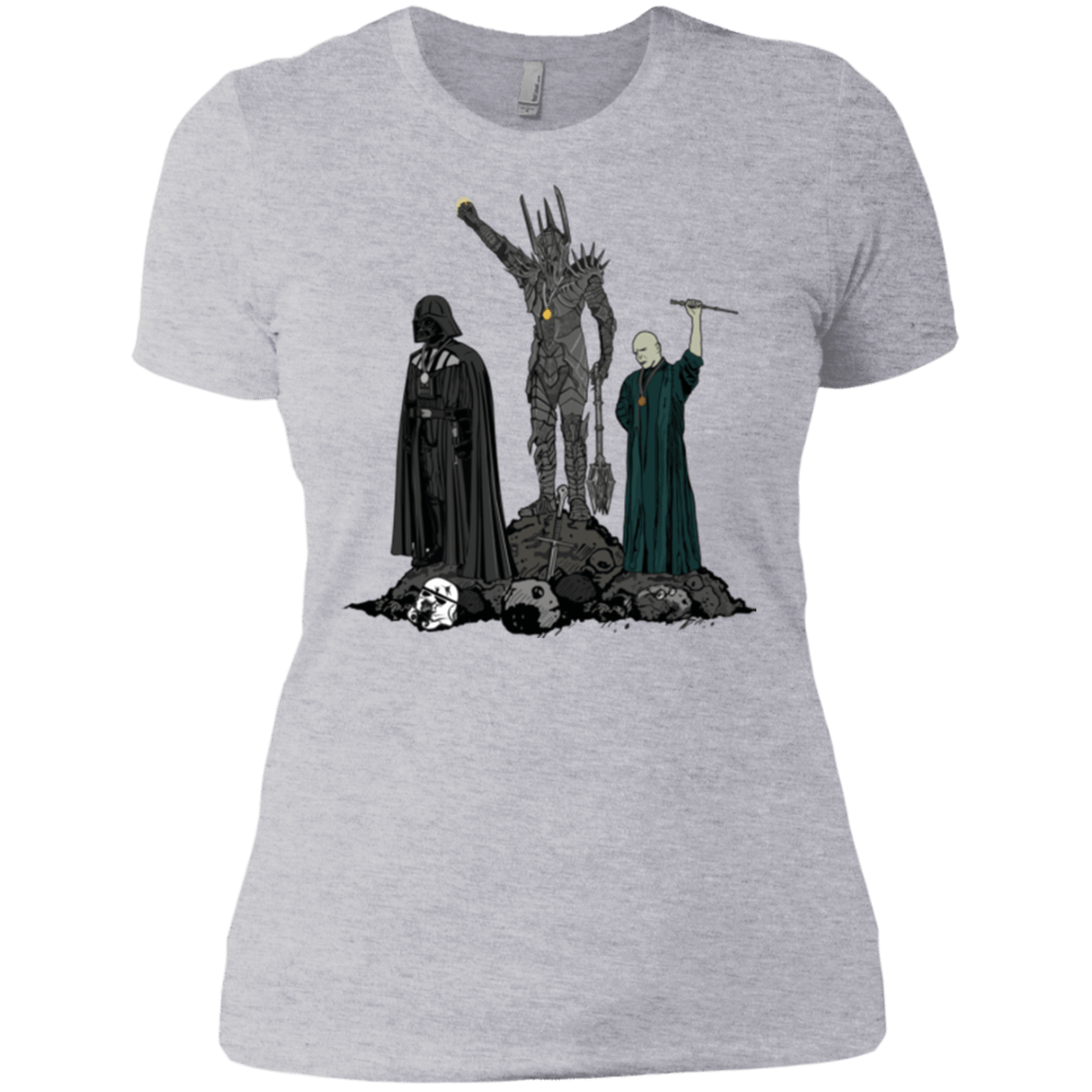 T-Shirts Heather Grey / X-Small Dark Power Women's Premium T-Shirt