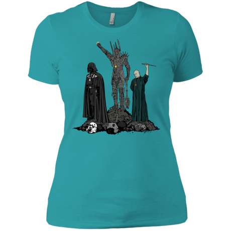 T-Shirts Tahiti Blue / X-Small Dark Power Women's Premium T-Shirt