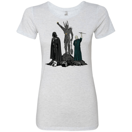T-Shirts Heather White / Small Dark Power Women's Triblend T-Shirt