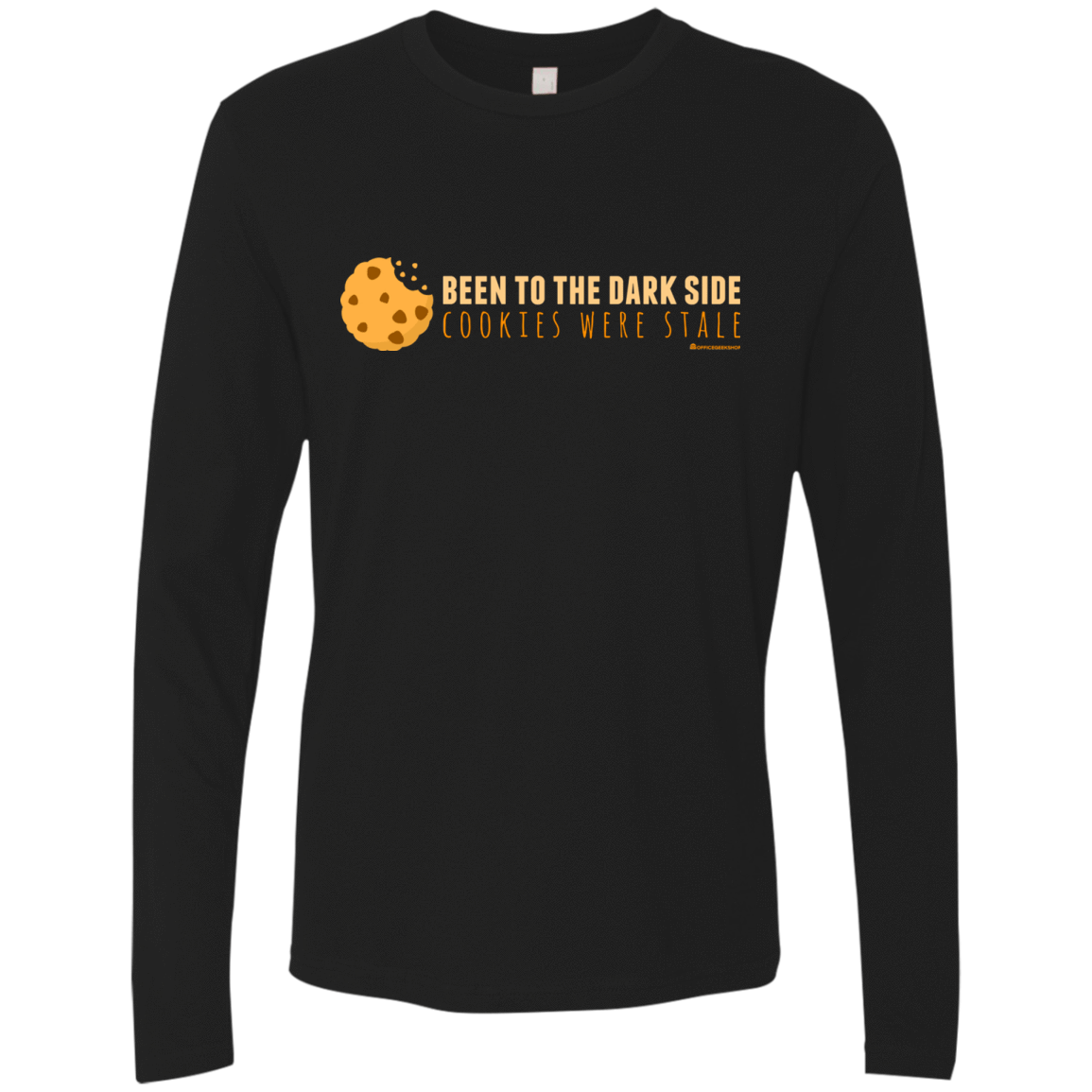 T-Shirts Black / Small Dark Side Cookies Men's Premium Long Sleeve