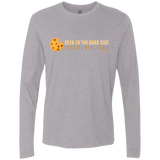 T-Shirts Heather Grey / Small Dark Side Cookies Men's Premium Long Sleeve