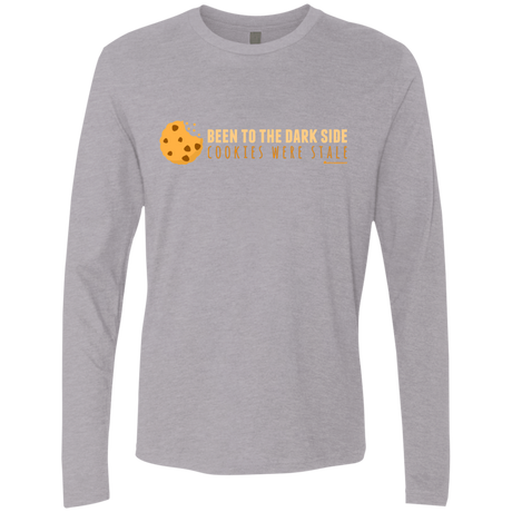T-Shirts Heather Grey / Small Dark Side Cookies Men's Premium Long Sleeve