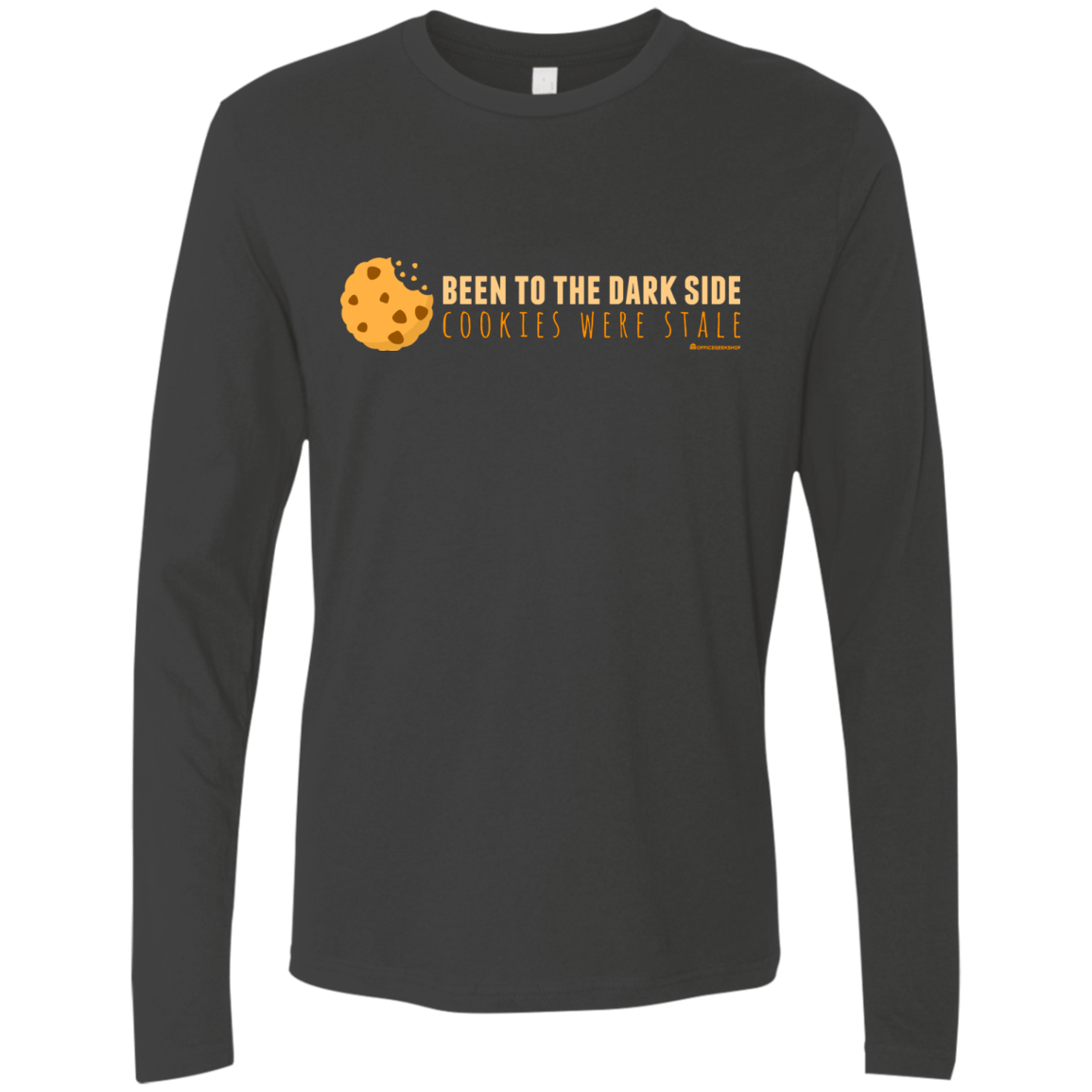 T-Shirts Heavy Metal / Small Dark Side Cookies Men's Premium Long Sleeve