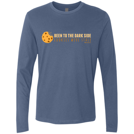 T-Shirts Indigo / Small Dark Side Cookies Men's Premium Long Sleeve