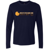 T-Shirts Midnight Navy / Small Dark Side Cookies Men's Premium Long Sleeve