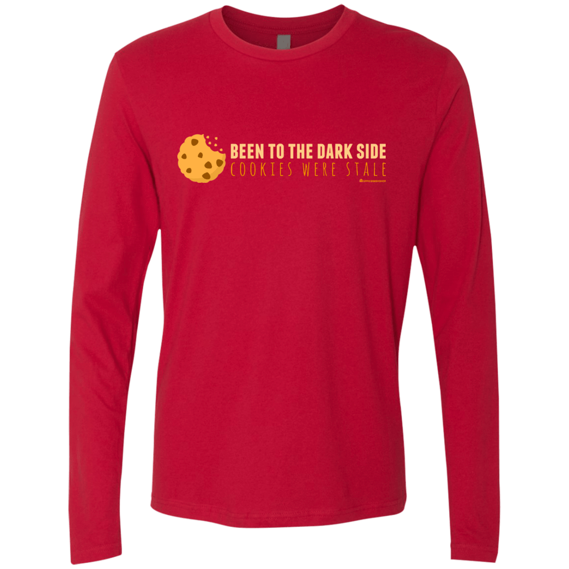 T-Shirts Red / Small Dark Side Cookies Men's Premium Long Sleeve