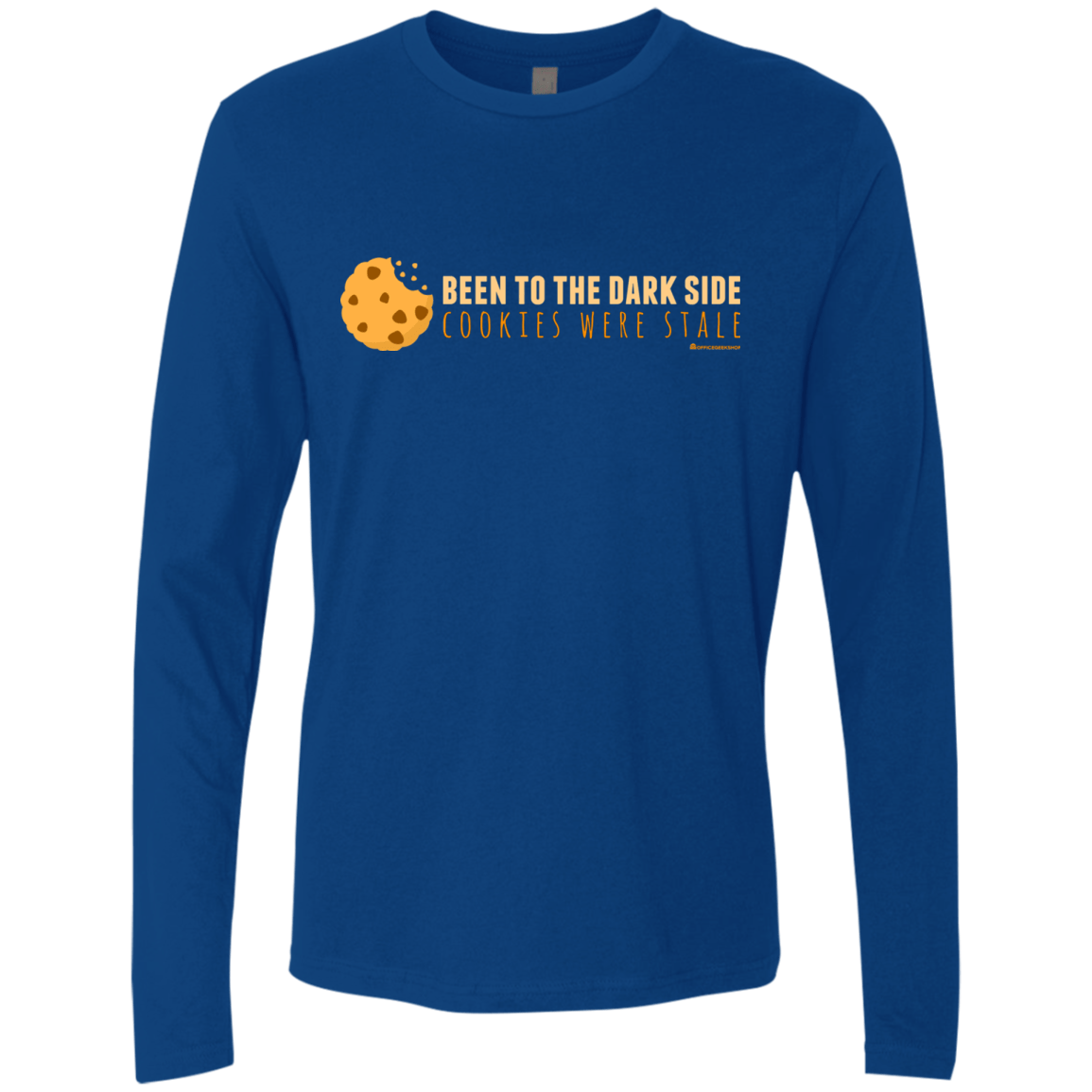 T-Shirts Royal / Small Dark Side Cookies Men's Premium Long Sleeve