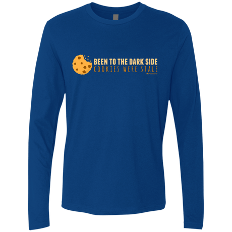 T-Shirts Royal / Small Dark Side Cookies Men's Premium Long Sleeve
