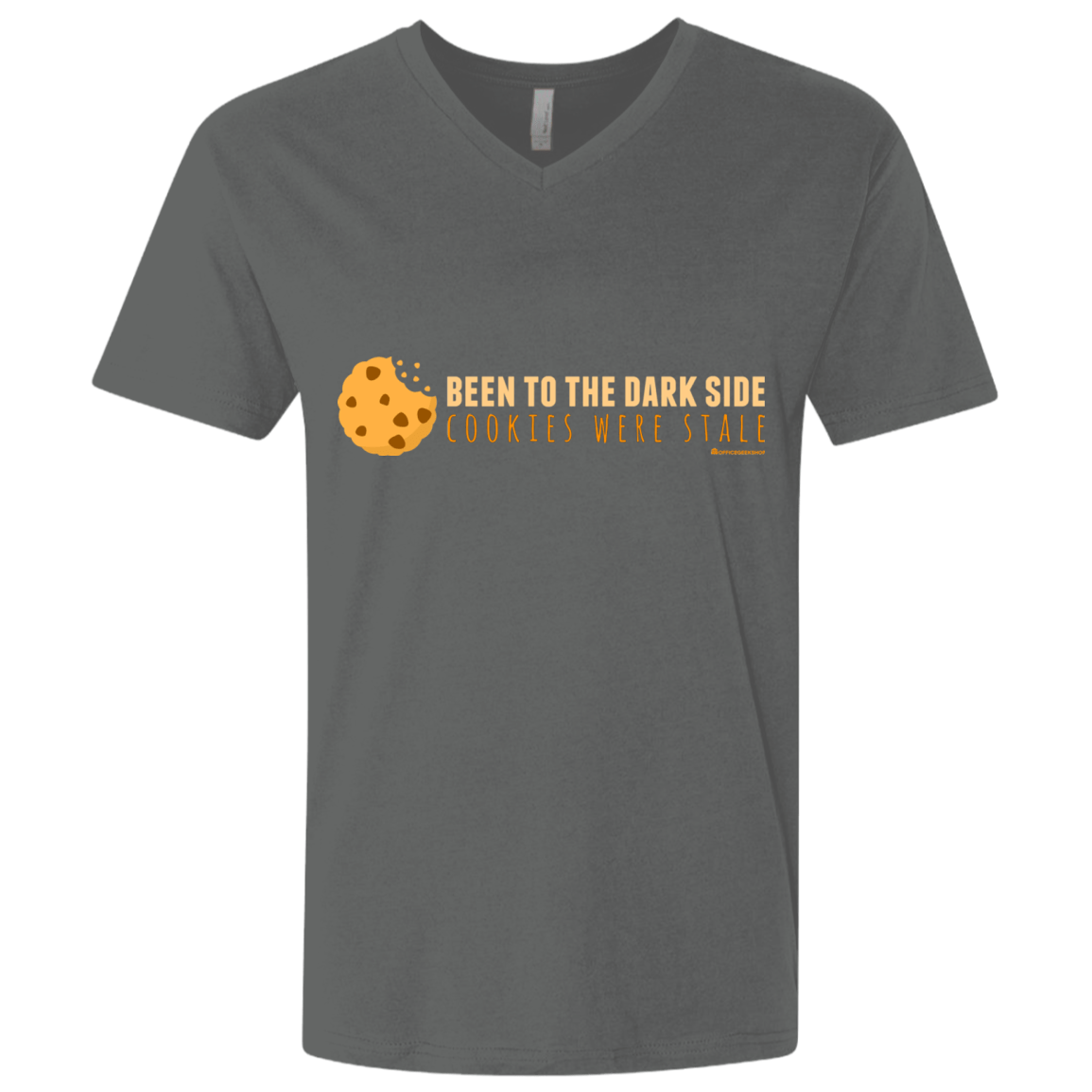 T-Shirts Heavy Metal / X-Small Dark Side Cookies Men's Premium V-Neck