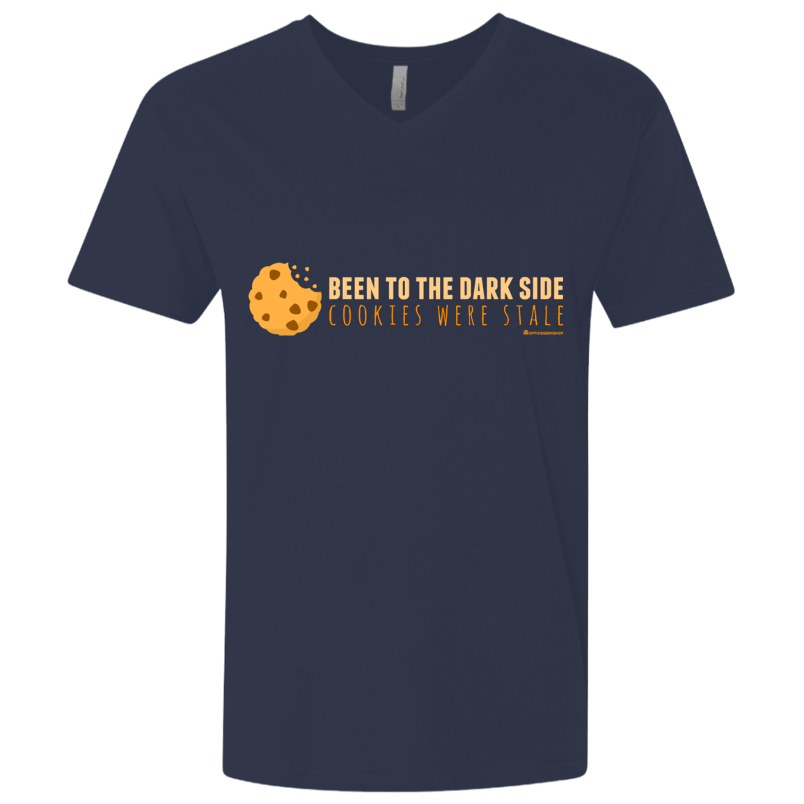 T-Shirts Midnight Navy / X-Small Dark Side Cookies Men's Premium V-Neck