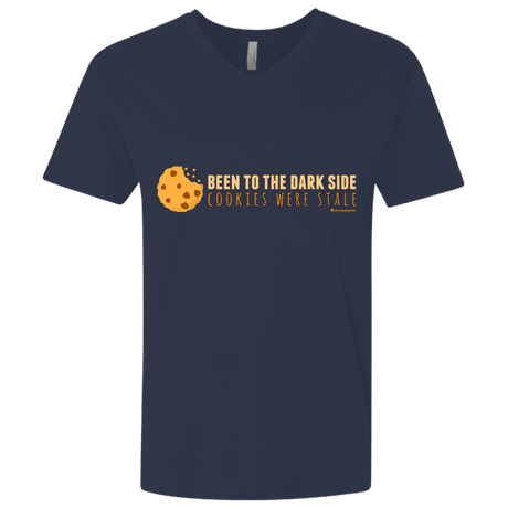 T-Shirts Midnight Navy / X-Small Dark Side Cookies Men's Premium V-Neck