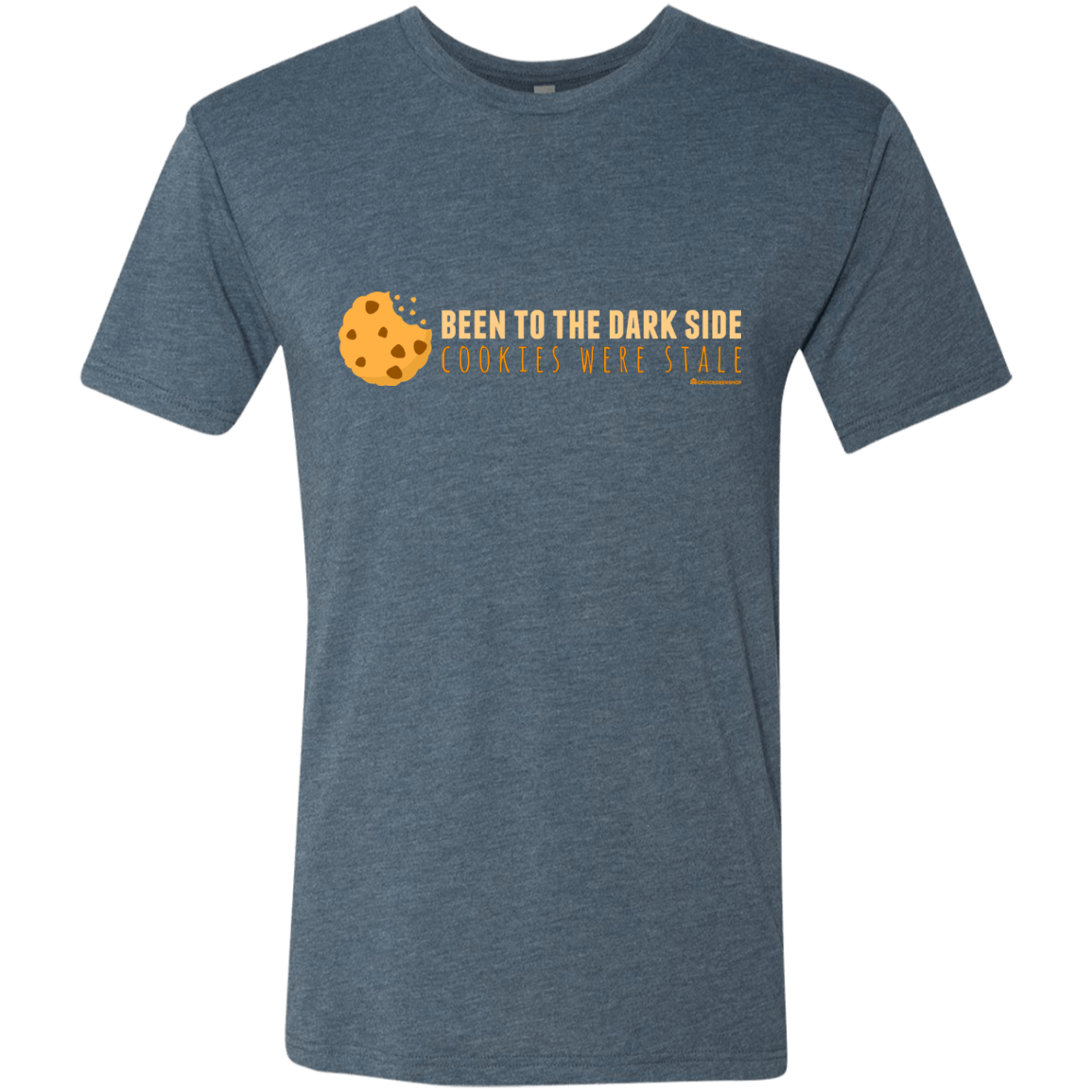 T-Shirts Indigo / Small Dark Side Cookies Men's Triblend T-Shirt