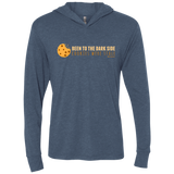 T-Shirts Indigo / X-Small Dark Side Cookies Triblend Long Sleeve Hoodie Tee