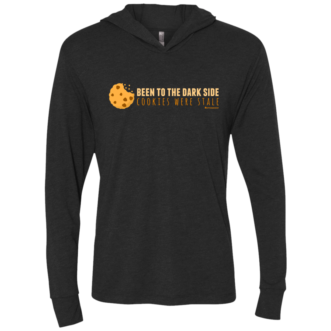 T-Shirts Vintage Black / X-Small Dark Side Cookies Triblend Long Sleeve Hoodie Tee