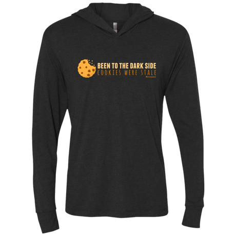 T-Shirts Vintage Black / X-Small Dark Side Cookies Triblend Long Sleeve Hoodie Tee