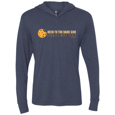 T-Shirts Vintage Navy / X-Small Dark Side Cookies Triblend Long Sleeve Hoodie Tee