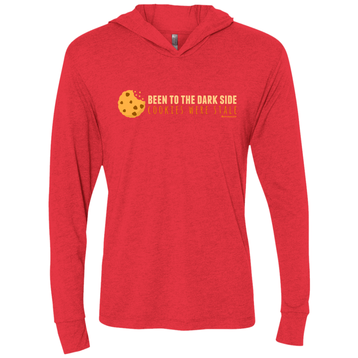 T-Shirts Vintage Red / X-Small Dark Side Cookies Triblend Long Sleeve Hoodie Tee